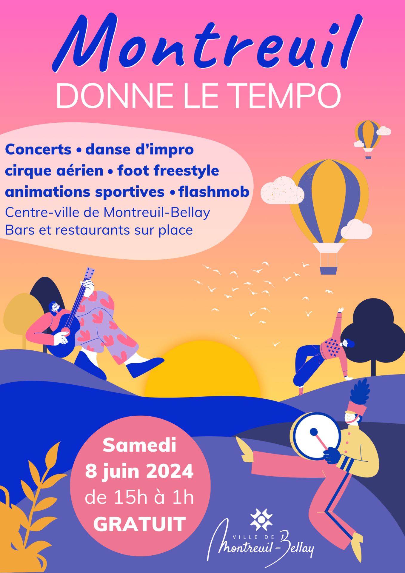 ACTU : Montreuil-Bellay. Musique, cirque et sport à l’honneur le temps d’une journée