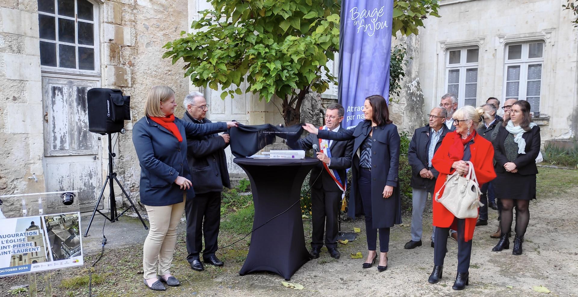 ACTU : Baugé-en-Anjou. L’Eglise Saint-Pierre et Saint-Laurent officiellement inaugurée