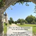 Fête des plants de l'Automne 2024 - Manoir de Lorrière - Le Lude (72)