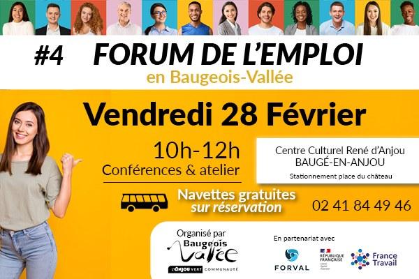 Forum de l'Emploi 2025 - Baugé